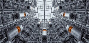 elevators, berlin, ludwig erhard haus