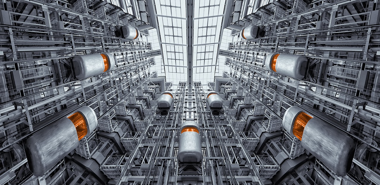 elevators, berlin, ludwig erhard haus